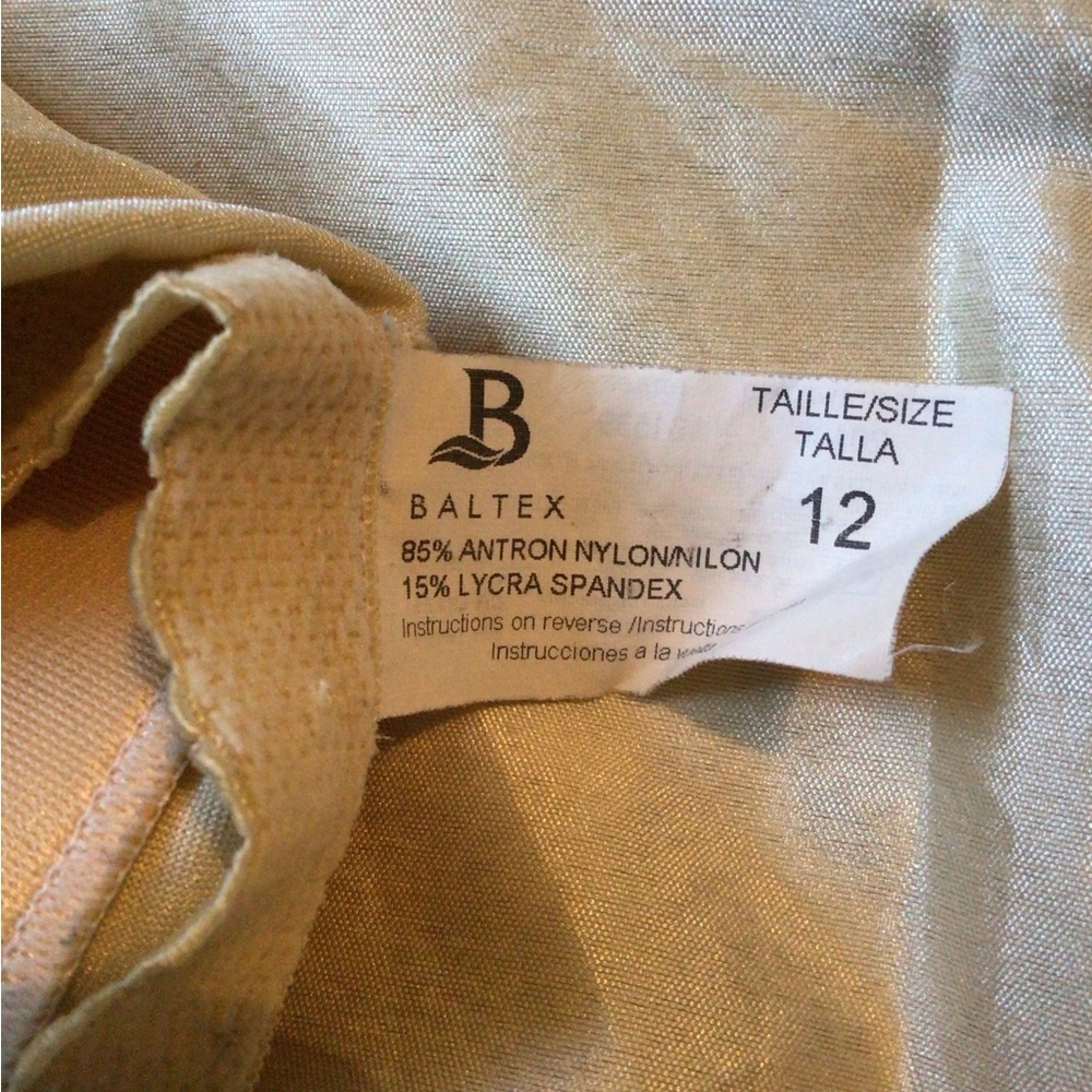 Baltex size 12 one piece bathing suit. - Picture 3 of 4